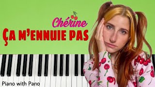 Chérine  Ça m’ennuie pas  Belgium 🇧🇪 Eurosong  Piano Version  Eurovision 2023 [upl. by Ferrick]