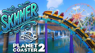 Skimmer My First Planet Coaster 2 Coaster Build [upl. by Mab]