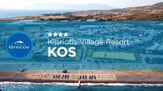 KOS  Hotel Kipriotis Village Resort  GRECOS [upl. by Etnomed]