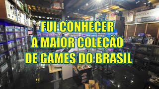 CONHECI A MAIOR COLEÇÃO DE GAMES DO BRASIL É INACREDITÁVEL O QUE ENCONTREI NESSE LOCAL [upl. by Plumbo]