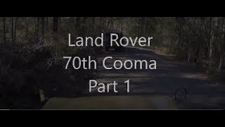 Land Rover 70th Cooma Part 1 [upl. by Michi]