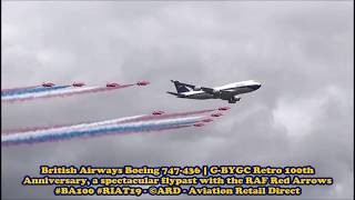 BOAC Fly Past RIAT19 [upl. by Swec]