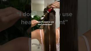 Repost bc I don’t think I’ve used heat since this video but here’s a friendly reminder 😅 haircare [upl. by Dawes]