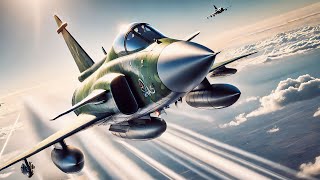 Saab 37 Viggen fighter jet The first jet to SUCCESSFULLY capture A US Air Force SR71 Blackbird [upl. by Nogaem27]