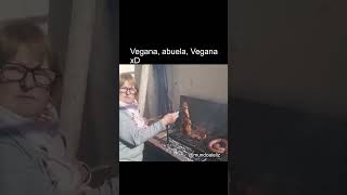 vegana abuela vegana jajajaja 🤣 videosgraciosos viralvideo risasymasrisas [upl. by Frodin]