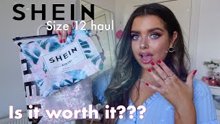 HUGE SHEIN HAUL  Size 12 Try On  June 2020  Is it worth it [upl. by Gnahc]