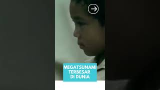 Tahukah Kalian Megatsunami Terbesar di Dunia Part 1 shorts [upl. by Eelyram]