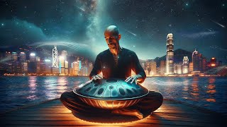 Handpan Meditation Sleep ★︎ Fall Asleep Instantly ★︎ Body Mind Restoration ★︎ Melatonin Release [upl. by Cristine]