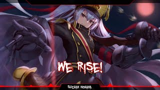 Nightcore  Rise  Skillet   Lyrics [upl. by Dej455]