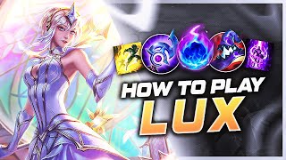 HOW TO PLAY LUX MID SEASON 13  Build amp Runes  Season 13 Lux guide  League of Legends [upl. by Nirahs376]