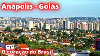 CONHEÇA ANÁPOLIS O CORAÇÃO DO BRASIL EM GOIÁS AQUI NO Cidades amp Cia [upl. by Gipsy]