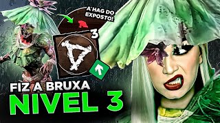 EXPONDO SOBREVIVENTES COM A NOVA SKIN DA BRUXA  DEAD BY DAYLIGHT [upl. by Aihsetan]