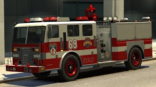 GTA 4  MTL Fire Truck [upl. by Gnirps]