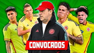 BOMBAZO ASÍ LLEGARON LOS CONVOCADOS SELECCIÓN COLOMBIA l GOLES PARTIDOS ESTADISTICAS DOBLE FECHA [upl. by Noirda]