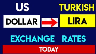 1 USD to TRY  US Dollar to Turkish Lira Currency Exchange Rate Today 04 September 2024 [upl. by Scottie]