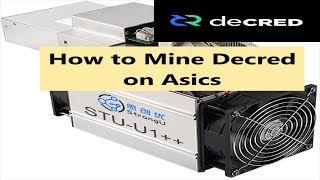 How to Mine Decred DCR Coin using StrongU STU U1 How to Mine Decred Coin via Asic [upl. by Renckens]