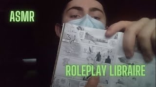 ASMR ROLEPLAY LIBRAIRE [upl. by Ardnaskela38]