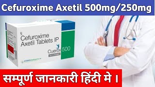 Cefuroxim axetil tablets ip 250mg  Ceftum 500 uses hindi  ceftum 500 tablet uses  ceftum [upl. by Jacquelynn]