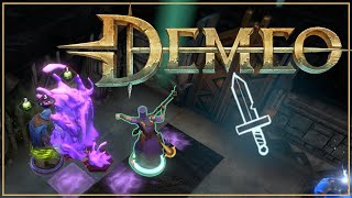 TABLETOP ROLE PLAYING MADE EASY  Demeo PC Edition 4 player demo gameplay [upl. by Oicneconi]