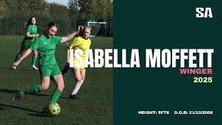 Isabella Moffett  Highlight Tape  Winger  soccerassist [upl. by Sirahc]