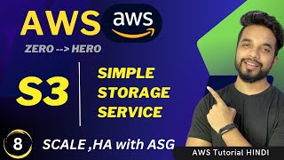 Master AWS S3 Storage A Beginners Guide with Practical Examples  HINDI [upl. by Alakam]