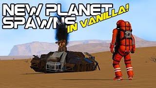 Vanilla Planetary Encounters in Space Engineers  Sneak Peek [upl. by Anaoy]