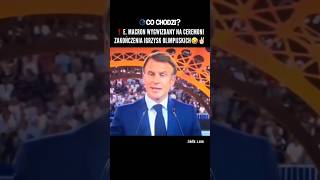 ❗️🤡MACRON WYGWIZDANY NA ZAKOŃCZENIU IGRZYSK OLIMPIJSKICH🤣🇵🇱✌🏻 polska wiadomości sejm [upl. by Seilenna507]