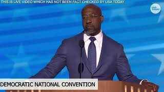 Raphael Warnock The Great Speech at DNC [upl. by Cordy860]