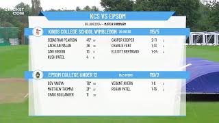 Kings College School Wimbledon U12A v Epsom College Under 12 [upl. by Phineas]