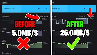 How To Speed Up Slow Download Speeds on Epic Games  Guide [upl. by Oz]