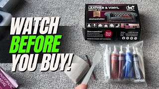 Is it WORTH it  Coconix Vinyl and Leather Repair Kit [upl. by Messere]