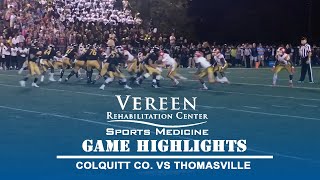 Football Highlights Colquitt Co vs Thomasville [upl. by Behl]