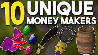 Top 10 Weird or Unknown Money Making Methods Oldschool Runescape Money Making Guide OSRS [upl. by Phippen]