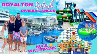 37 Things to Know Royalton SPLASH Riviera Cancun All Inclusive Resort in Mexico with BIG WATERPARK [upl. by Anelrahs]