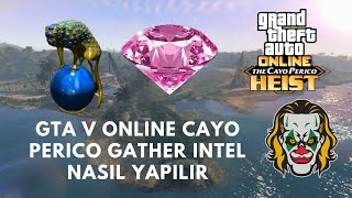 GTA V Online Cayo Perico Gather İntel Nasıl Yapılır [upl. by Reinald]