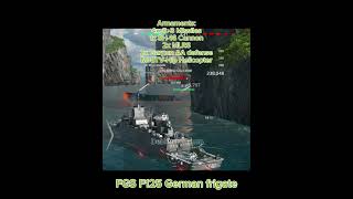 FGS F125 German Frigate modernwarships mw [upl. by Masson]