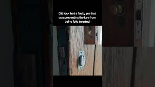 Locksmith Stories 172  Oval lock change in Ashford EPRLocksmith eprlocksmith frontdoorlock [upl. by Adyeren114]