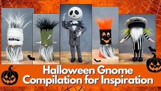 Spooky DIY Gnome Compilation  Get Inspired For Halloween [upl. by Shellie]