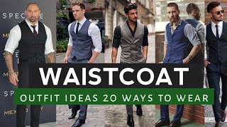 20 Latest Outfit Waistcoat 2023  How to Style Waistcoat  Waistcoat For Mens [upl. by Soilisav]