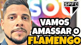 Cicinho falando do FLAMENGOquotVamos AMASSAR o FLAMENGOquot   SBT SPORTS [upl. by Lanctot724]