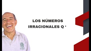 Los números irracionales Q  Profe Daniel Estrada [upl. by Clova]