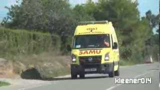 WailYelp Ambulancia SAMU Eivissa  RTW Rettungsdienst Ibiza [upl. by Atikcir203]