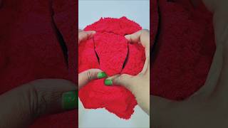 Red Sand Shapes ASMR Ep1555 shorts [upl. by Sulohcin]