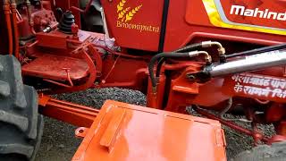 Mahindra 575di tractor attachment dozer m9589715544 arun agro industries vidisha [upl. by Russel895]