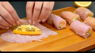 I learned this chicken breast recipe at a restaurant Holiday Chicken Dinner Recipe [upl. by Taffy]