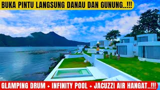 ULASAN LENGKAP TERBARU VILLA DI KINTAMANI BALI YANG LAGI HITS Lake Garden Bali  Wisata Bali [upl. by Rahmann]