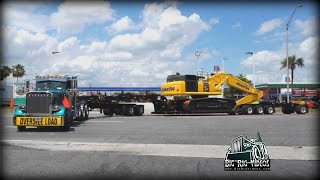 Kenworth Heavy Hauling  Crane Move [upl. by Havener]