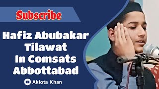 Tilawat By Hafiz Abubakar Student Week Spring 2024  Comsats Abbottabad [upl. by Dnomaid]