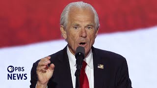 WATCH Peter Navarro speaks at 2024 Republican National Convention  2024 RNC Night 3 [upl. by Galan]