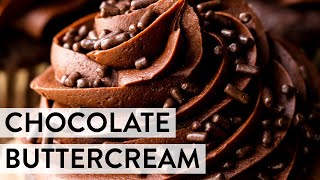 Chocolate Buttercream  Sallys Baking Recipes [upl. by Rycca281]